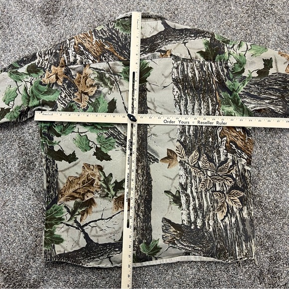 Vintage walls camo shirt mens XL Extra large long sleeve button up realtree - Picture 7 of 9